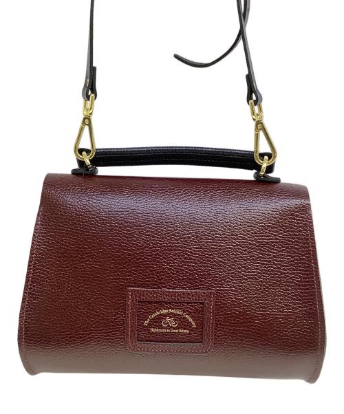 The Cambridge Satchel（ザ ケンブリッジ サッチェル）The Cambridge Satchel (ザ ケンブリッジ サッチェル) 2WAYショルダーバッグ ボルドーの古着・服飾アイテム
