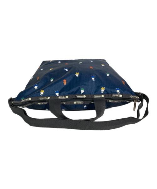 LeSportsac（レスポートサック）LeSportsac (レスポートサック) 2WAYショルダーバッグ ネイビーの古着・服飾アイテム