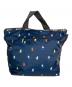 LeSportsac (レスポートサック) 2WAYショルダーバッグ ネイビー：6000円