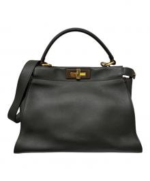 FENDI（フェンディ）の古着「ピーカブー ミディアム」｜グリーン