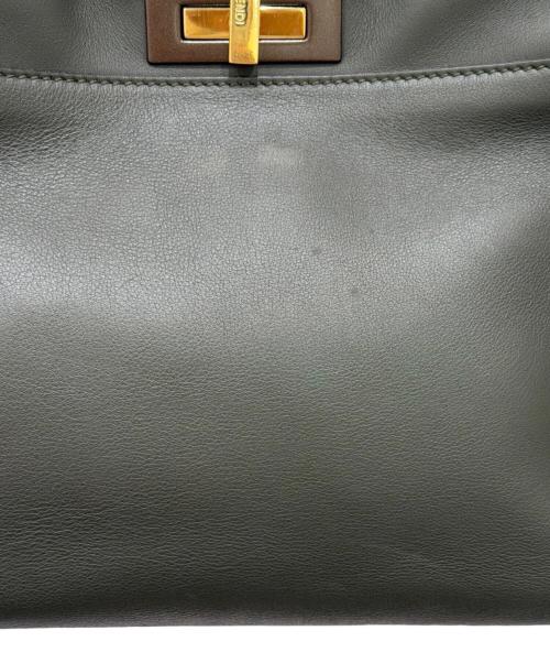 FENDI（フェンディ）FENDI (フェンディ) ピーカブー ミディアム グリーン サイズ:ミディアムの古着・服飾アイテム