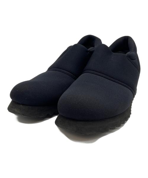 yohji yamamoto+noir（ヨウジヤマモトプリュスノアール）yohji yamamoto+noir (ヨウジヤマモトプリュスノアール) スリッポン ブラック サイズ:不明の古着・服飾アイテム