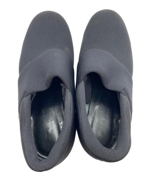 yohji yamamoto+noir（ヨウジヤマモトプリュスノアール）yohji yamamoto+noir (ヨウジヤマモトプリュスノアール) スリッポン ブラック サイズ:不明の古着・服飾アイテム