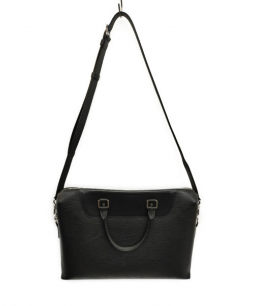 LOUIS VUITTON（ルイ ヴィトン）LOUIS VUITTON (ルイヴィトン) ブリーフケース ブラック エピ M50163 CA1165の古着・服飾アイテム