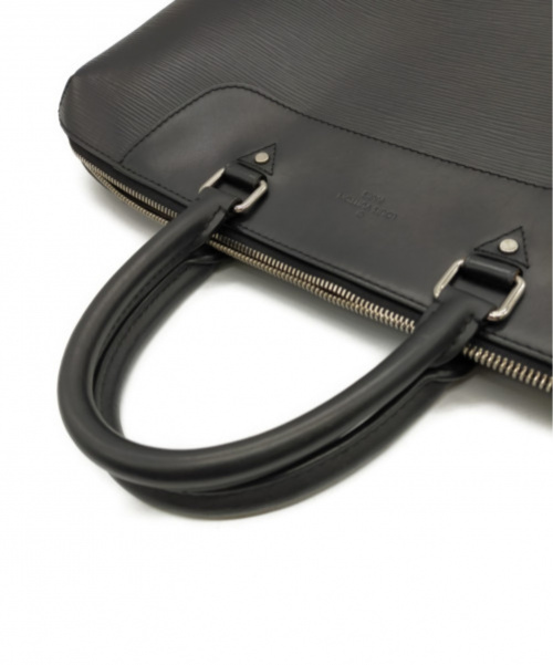 LOUIS VUITTON（ルイ ヴィトン）LOUIS VUITTON (ルイヴィトン) ブリーフケース ブラック エピ M50163 CA1165の古着・服飾アイテム