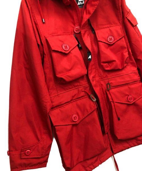 eYe COMME des GARCONS JUNYAWAT（コム デ ギャルソン ジュンヤ ワタナベ マン）eYe COMME des GARCONS JUNYAWAT (コム デ ギャルソン ジュンヤ ワタナベ マン) マウンテンパーカー レッド サイズ:Sの古着・服飾アイテム