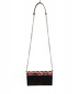 Christian Louboutin (クリスチャン ルブタン) クラッチバッグ ブラック×レッド：49800円