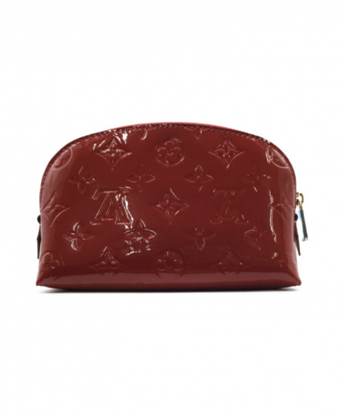 LOUIS VUITTON（ルイ ヴィトン）LOUIS VUITTON (ルイ ヴィトン) コスメポーチ レッド ヴェルニ M90172 SR4117の古着・服飾アイテム