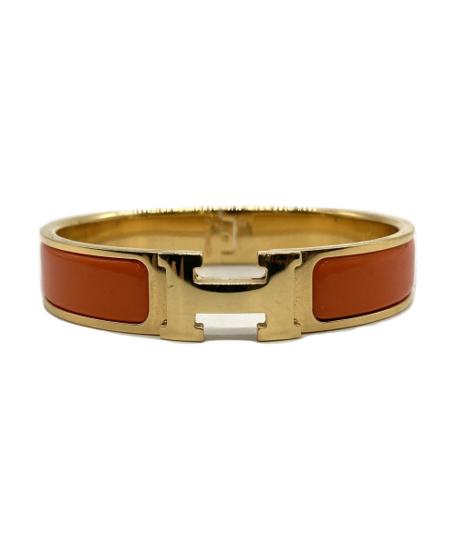 HERMES（エルメス）HERMES (エルメス) バングル オレンジの古着・服飾アイテム