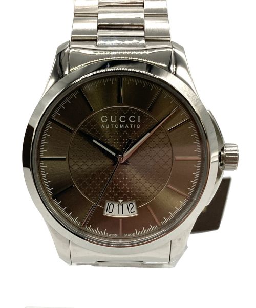 GUCCI（グッチ）GUCCI (グッチ) 腕時計 ブラウンの古着・服飾アイテム