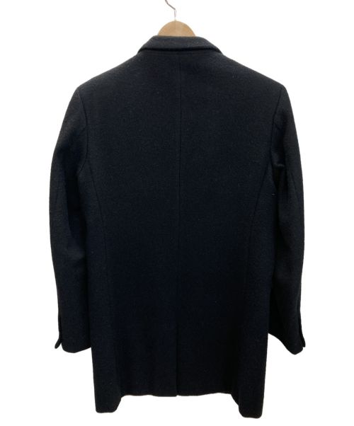 STUDIOUS（ステュディオス）STUDIOUS (ステュディオス) チェスターコート ブラック サイズ:Mの古着・服飾アイテム
