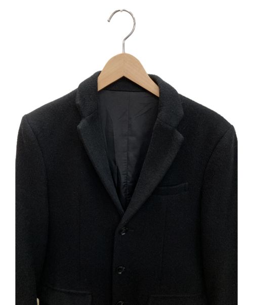 STUDIOUS（ステュディオス）STUDIOUS (ステュディオス) チェスターコート ブラック サイズ:Mの古着・服飾アイテム