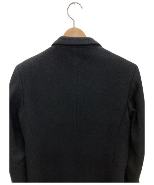 STUDIOUS（ステュディオス）STUDIOUS (ステュディオス) チェスターコート ブラック サイズ:Mの古着・服飾アイテム