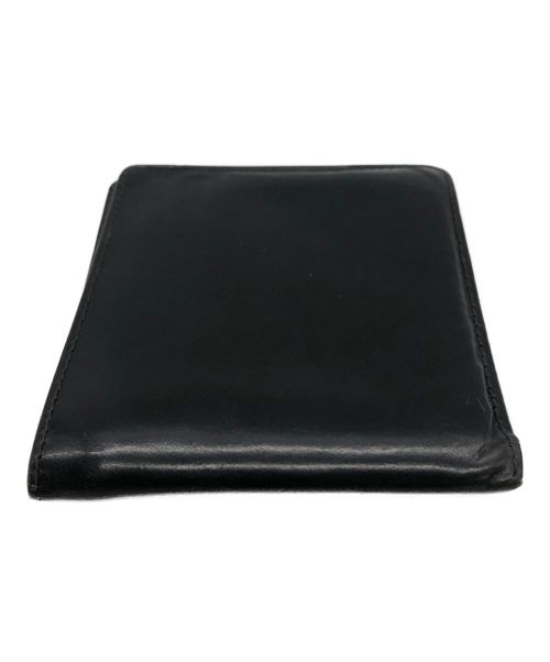 Whitehouse Cox（ホワイトハウスコックス）Whitehouse Cox (ホワイトハウスコックス) 2つ折り財布 ブラックの古着・服飾アイテム