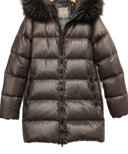 DUVETICA（デュベティカ）DUVETICA (デュベティカ) ダウンジャケット ブラウン サイズ:40の古着・服飾アイテム