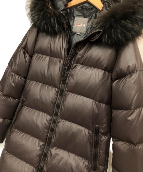 DUVETICA（デュベティカ）DUVETICA (デュベティカ) ダウンジャケット ブラウン サイズ:40の古着・服飾アイテム