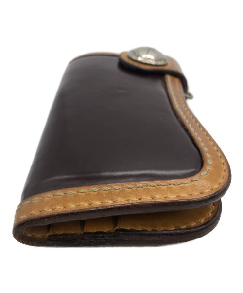 BIG HAND（ビッグハンド）BIG HAND (ビッグハンド) レザーウォレット ブラウン サイズ:無しの古着・服飾アイテム