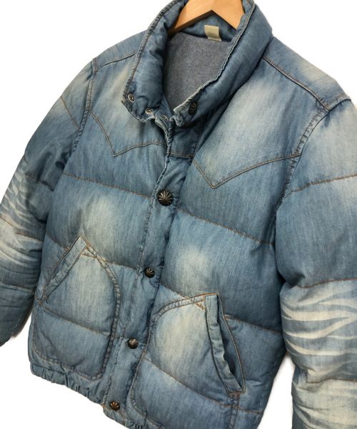 Ron Herman（ロンハーマン）Ron Herman (ロンハーマン) 中綿ジャケット ブルー サイズ:Mの古着・服飾アイテム
