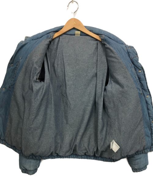 Ron Herman（ロンハーマン）Ron Herman (ロンハーマン) 中綿ジャケット ブルー サイズ:Mの古着・服飾アイテム