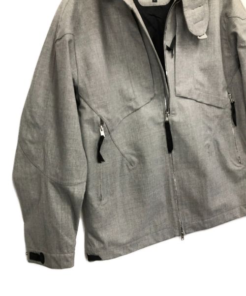 POLEWARDS（ポールワーズ）POLEWARDS (ポールワーズ) WATER PROOF WOOL ジャケット ライトグレー サイズ:Lの古着・服飾アイテム