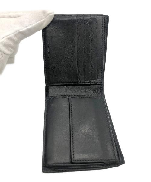 BALENCIAGA（バレンシアガ）BALENCIAGA (バレンシアガ) 2つ折り財布 ブラックの古着・服飾アイテム