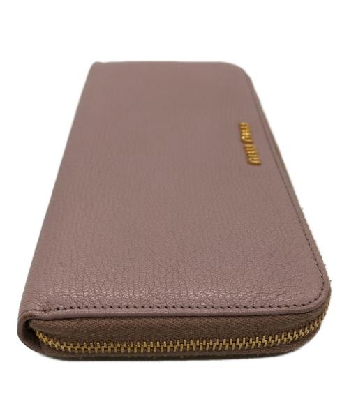 MIU MIU（ミュウミュウ）MIU MIU (ミュウミュウ) 2つ折り財布 MADRASの古着・服飾アイテム