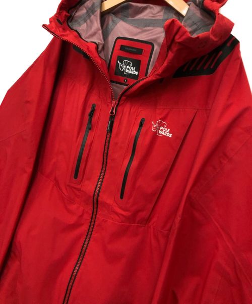 POLEWARDS（ポールワーズ）POLEWARDS (ポールワーズ) ナイロンジャケット レッド サイズ:Lの古着・服飾アイテム