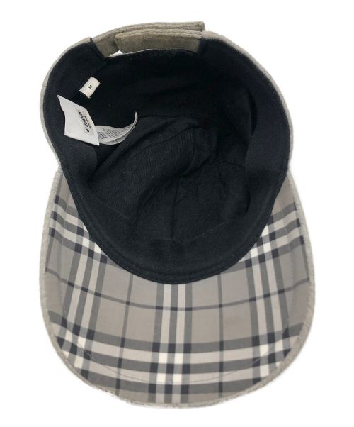 BURBERRY（バーバリー）BURBERRY (バーバリー) キャップ グレー サイズ:Mの古着・服飾アイテム