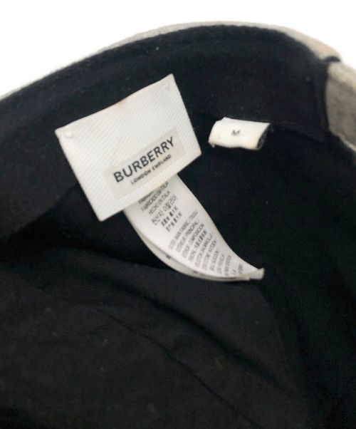 BURBERRY（バーバリー）BURBERRY (バーバリー) キャップ グレー サイズ:Mの古着・服飾アイテム