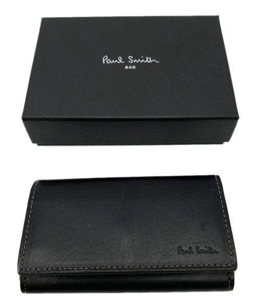 PAUL SMITH（ポールスミス）PAUL SMITH (ポールスミス) キーケース ブラックの古着・服飾アイテム