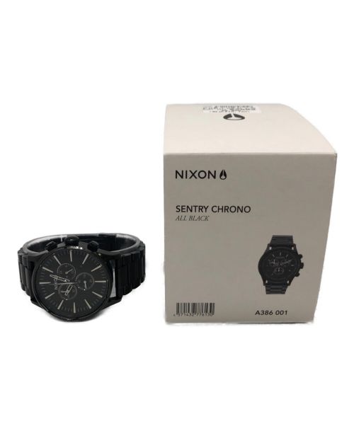 NIXON（ニクソン）NIXON (ニクソン) 腕時計 ブラックの古着・服飾アイテム