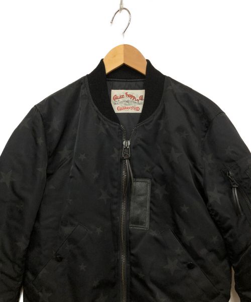 CALEE（キャリー）CALEE (キャリー) MA-1ジャケット ブラック サイズ:Mの古着・服飾アイテム