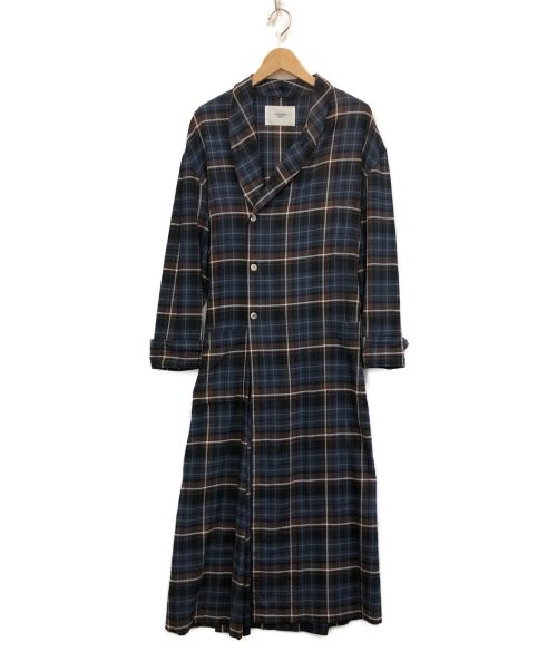 universal tissu（ユニバーサルティシュ）universal tissu (ユニバーサルティシュ) シャツワンピース レッド サイズ:不明の古着・服飾アイテム