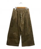 Arte Poveraアルテポーヴェラ）の古着「コーデュロイパンツ」｜カーキ
