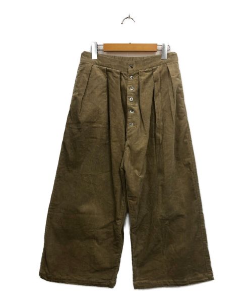 Arte Povera（アルテポーヴェラ）Arte Povera (アルテポーヴェラ) コーデュロイパンツ カーキ サイズ:Sの古着・服飾アイテム