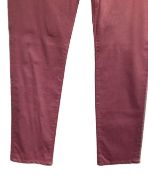 EPOCA UOMO（エポカ ウォモ）EPOCA UOMO (エポカ ウォモ) スラックス ピンク サイズ:Lの古着・服飾アイテム