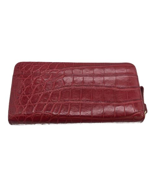 RODANIA（ロダニア）RODANIA (ロダニア) 長財布 レッドの古着・服飾アイテム