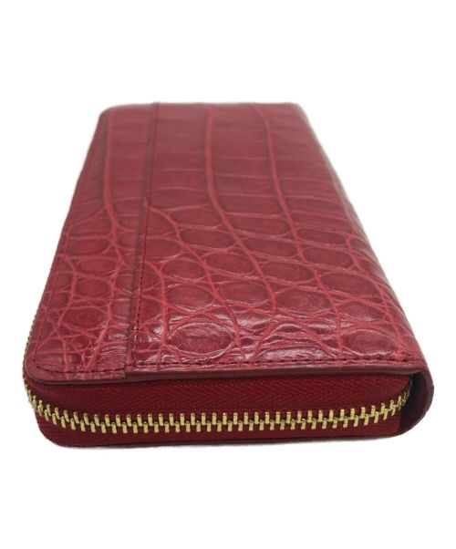 RODANIA（ロダニア）RODANIA (ロダニア) 長財布 レッドの古着・服飾アイテム