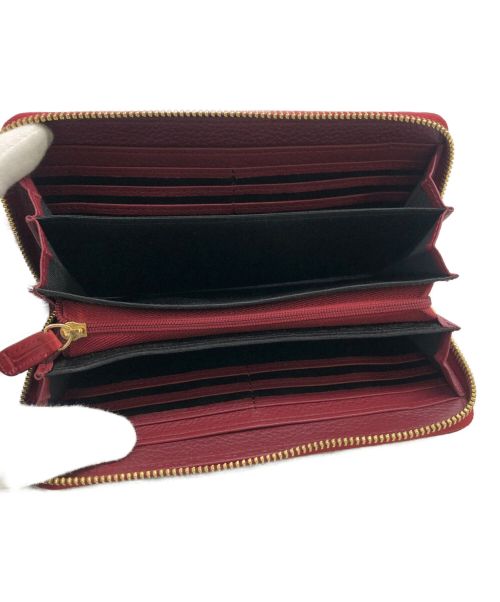 RODANIA（ロダニア）RODANIA (ロダニア) 長財布 レッドの古着・服飾アイテム