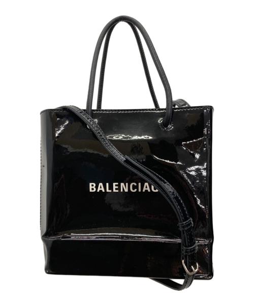 BALENCIAGA（バレンシアガ）BALENCIAGA (バレンシアガ) ショッピングトートXXS ブラックの古着・服飾アイテム