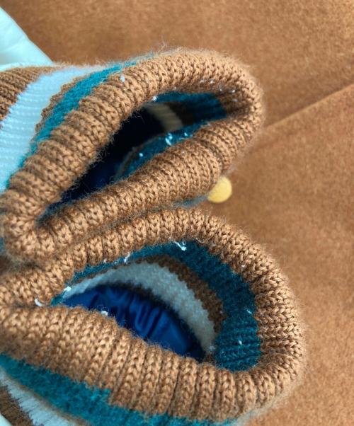 SEVESKIG（セヴシグ）SEVESKIG (セヴシグ) ドンキーカラースタジャン オレンジ×アイボリー サイズ:ｍの古着・服飾アイテム