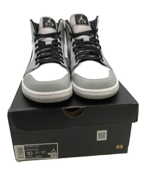 NIKE（ナイキ）NIKE (ナイキ) ハイカットスニーカー ホワイト×グレー サイズ:28の古着・服飾アイテム