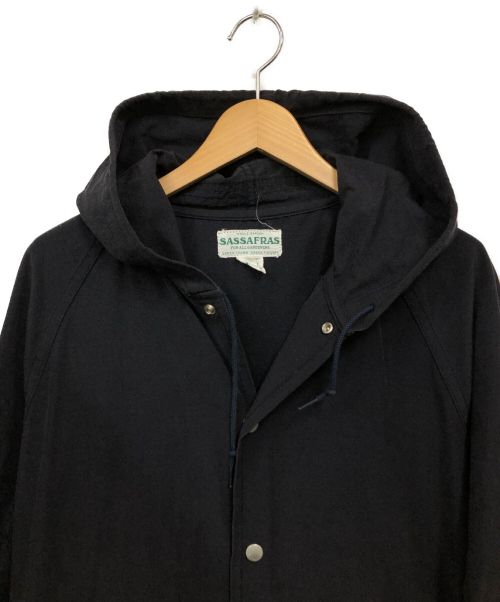 SASSAFRAS（ササフラス）SASSAFRAS (ササフラス) ナイロンパーカー ネイビー サイズ:Sの古着・服飾アイテム