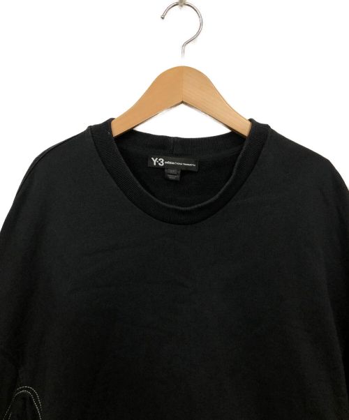 Y-3（ワイスリー）Y-3 (ワイスリー) スウェット ブラック サイズ:Sの古着・服飾アイテム