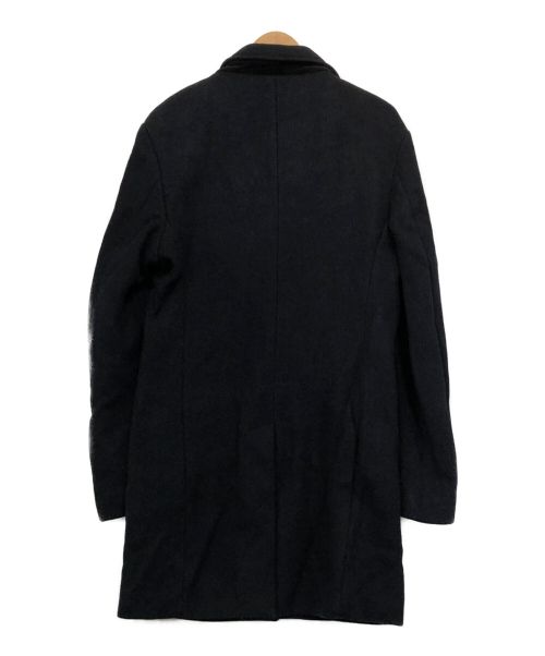 ABAHOUSE ECRU（アバハウス エクリュ）ABAHOUSE ECRU (アバハウス エクリュ) ウールコート ネイビー サイズ:46の古着・服飾アイテム