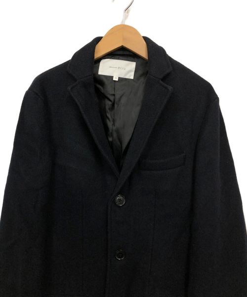ABAHOUSE ECRU（アバハウス エクリュ）ABAHOUSE ECRU (アバハウス エクリュ) ウールコート ネイビー サイズ:46の古着・服飾アイテム