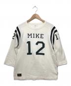 WTAPSダブルタップス）の古着「7分袖カットソー」｜ホワイト