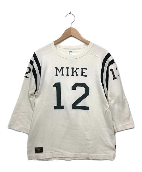 WTAPS（ダブルタップス）WTAPS (ダブルタップス) 7分袖カットソー ホワイト サイズ:2の古着・服飾アイテム