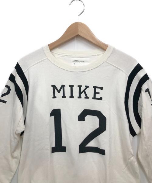 WTAPS（ダブルタップス）WTAPS (ダブルタップス) 7分袖カットソー ホワイト サイズ:2の古着・服飾アイテム