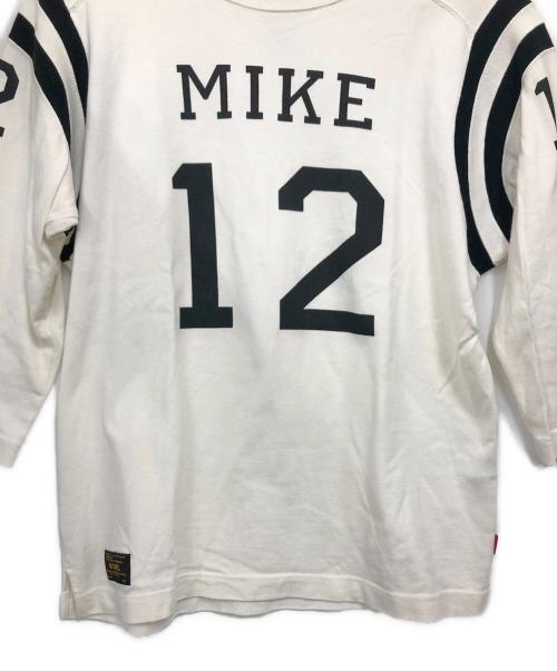 WTAPS（ダブルタップス）WTAPS (ダブルタップス) 7分袖カットソー ホワイト サイズ:2の古着・服飾アイテム